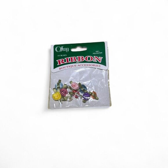 3 Packs Offray Ribbon Flower Roses Embellishments - Picture 4 of 5